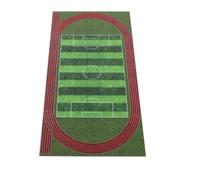 Artibetter Campo da Calcio in Miniatura 1:300 in Pvc Verde per Diorami e Collezioni, Esperienza Realistica per Adulti in Camere e Hobby