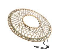 Artibetter Cappello Bambù Cinese Tradizionale Cappello Samurai Giapponese e Ninja per Cosplay e Video Leggero e Traspirante per Influencer e Decorazioni Esotiche