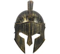 Artibetter Casco Soldato Dell'antica Roma Medievale Vintage in Plastica Leggera e Confortevole per Cosplay e Performance Maschile e Femminile