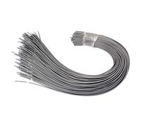 Artibetter Cavo per chitarra 20 pezzi schermato resistente 50 cm filo per chitarra a filo conduttore singolo