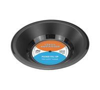 ARTIBETTER Ciotola in vinile retrò in plastica vintage originale Lp Record modello frutta ciotola cibo dessert piatto appetito per casa ristorante festa di nozze