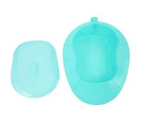 ARTIBETTER Contenitore Coperchio per Anziani e Pazienti, Padella Portatile in Plastica Resistente, Recipiente per Utilizzo Femminile e Maschile, Adatto per Assistenza Domiciliare e