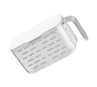 Artibetter Contenitori in Plastica Trasparenti Per Frigorifero Con Manico Per Conservazione Degli Alimenti Scomparti Divisi Design Ermetico Adatto Per Frutta Verdura Mobiletto Del Frigorifero