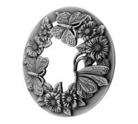 Artibetter Copertura Traforato Design Elegante Argento e Candele in Ferro per Protezione Antipolvere Spegnimento Facile, per Decorazioni Domestiche e Feste
