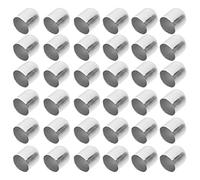 Artibetter Cord End cap, Metal Tassel Caps for Graduation cap Tassel Jewelry DIY Art Crafts Necklace Making, 8MM, 100PCS (Silver)