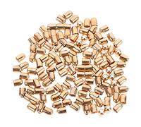 Artibetter Cord End cap, Metal Tassel Caps for Graduation cap Tassel Jewelry DIY Art Crafts Necklace Making, 4MM, 250PCS (Golden)