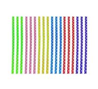 Artibetter Cravatte per Sacchetti Regalo 300 Pezzi Fascette in Filo di Ferro 10 CM Multicolore per Sacchetti di Cellophane Caramelle Biscotti e Confezioni Artigianali