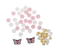 Artibetter Creazione Braccialetti e Portachiavi con Perline Rotonde in Silicone Colorate Kit DIY per Gioielli e Accessori Flessibili e Confortevoli per Progetti Creativi