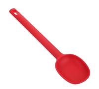 ARTIBETTER Cucchiaio da Zuppa in Silicone Nero Multifunzionale Cucchiaio da Insalata e Cucina Superficie Liscia Accessorio Pratico per Ristoranti e Uso Domestico