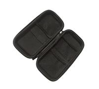 Artibetter Cuffie e Accessori Eva Organizer Custodia Porta Cuffie Con Cerniera Compatta e Resistente Per Cavi Usb Mini Fotocamera e Oggetti Vari Per Viaggi e Uso Quotidiano Nero