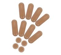 Artibetter Cuscinetti Ammortizzatori per Copriwater in Abs 12 Pezzi, Assorbimento Urti e Riduzione Rumore per Sedili Wc in Bagno e Servizi