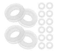 Artibetter Cuscinetti in Silicone Antiallergico 50 per Morsetto Auricolare Sostituzione Rapida per Orecchini Clip per Orecchini