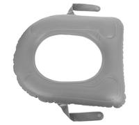 Artibetter Cuscino Gonfiabile WC con Ventosa Antiscivolo Rialzo Confortevole per Sedile Water Portatile e Leggero per Anziani e Famiglie Facile da Installare e Riporre