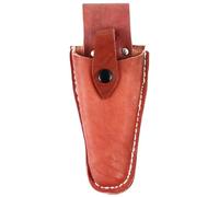 ARTIBETTER Custodia per Cesoi in Vera Pelle con Chiusura Scatto Fodero Resistente per Potatura e Giardinaggio Porta Attrezzi da Cintura con Cuciture Rinforzate Colore Casual Colore Casuale