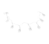 ARTIBETTER Decorazione Halloween Mani Scheletriche da Parete Realistiche Leggere e Facili da Appendere Addobbo Spaventoso per Case Infestate e Stanze Escape Mani Collegate