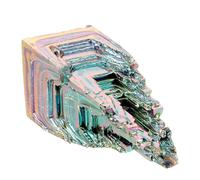 Artibetter Decorazione Minerale di Bismuto Irregolare Esemplare Unico per Arredamento Casa e Ufficio Cristallo Naturale Circa 20 Grammi Esemplare Didattico