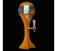 ARTIBETTER Dispenser per Bevande Rubinetto, Torre Birra Luminosa 1,5 in Plastica, Giallo, Maniglia Estraibile e Design a Ghiacciolo Indipendente, per Birra e Cocktail, Patio e Campeggio