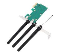 Artibetter -e Adattatore Wireless Per Pc e Laptop Convertitore Wifi Dual Antenna Per Ricezione e Trasmissione Facile Installazione e Compatibilità Accessorio Per Desktop
