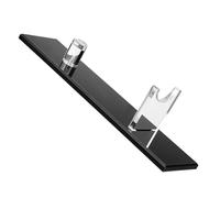 Artibetter Espositore per Coltelli in Acrilico Nero Design Smontabile Supporto Robusto per Esposizione e Organizzazione Coltelli da Cucina per Tenere
