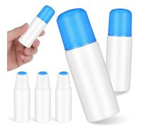 ARTIBETTER Flaconi Applicatori in Spugna da 30 Ml per Liquidi, Confezione da 6 Pezzi, Contenitori Portatili Riutilizzabili per Ufficio e Scuola