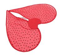 Artibetter Forma di Cuore in Organza Nere per Costume da Cupido, Accessori Decorativi e Comodi da Indossare, per Carnevale, San Valentino e Spettacoli di Danza