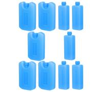 Artibetter Ice Packs for Cooling Machine, Instant Cold Pack, 10 Pezzi, PE, Blu, sustained Cooling, per Compact Coolers Camping
