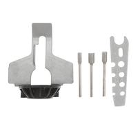 ARTIBETTER Kit Affilacatene Motosega Elettrico Guida Angolare, Accessorio Multifunzione per Affilatura Catena e Lame Seghettate, Accessori Ricambio Utensili Rotanti per Manutenzione Motosega