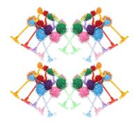 Artibetter Leggere e Facili da Usare Penne a Forma di Struzzo in Peluche e Plastica Set di 24 per Scrivere con Design Originale Stili multipli come Decorazioni Scuola Stili multipli