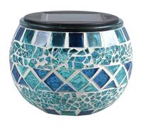 ARTIBETTER Luci solari a in vetro esterno LED LED LIMATURE A TAVOLE ATTRAVERSI PER PATI PARTI BLU