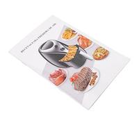 Artibetter Manuale Ricette per Friggitrice ad Aria Pratico e Portatile Carta Resistente per Uso Quotidiano in Cucina