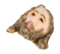 Artibetter Maschera di Gesù in Lattice Realistica per Costume Natalizio Design Unico, Versatile e Adatta per Feste di Natale e Balli in Maschera