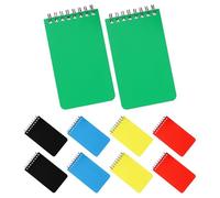 Artibetter Mini Blocco Note a Spirale Tascabile A7 Multicolore Set da 10 Pezzi con Pagine a Righe Quaderni a Spirale Portatili per Scuola Lavoro e Appunti Quotidiani