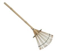 ARTIBETTER Mini Rastrello Manuale da Giardino Zen in Bambù 18x53,5 Cm, Attrezzi per Sandbox e Strumenti di Meditazione sulla Sabbia, Accessori da Tavolo per Relax e Decorazione