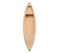 Artibetter Modello di Barca in Legno Leggero per Decorazione Camera da Letto e Altri Luoghi, Ornamento Artigianale Fatto a Mano