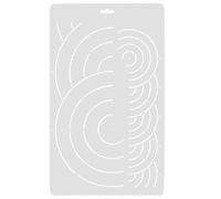 Artibetter Modello per Quilting Fai da Te, Righello da Cucito per Trapuntatura Cava, Stencil per Patchwork Artigianale, Strumento per Trapuntare Professionale Adatto a Progetti di Cucito