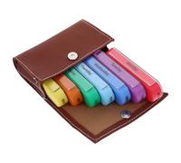 Artibetter Organizzatore di Pillole Settimanale Portatile in Plastica e Similpelle con 28 Scomparti e Borsa per Conservazione Sicura a Casa e Ristorante