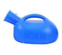 ARTIBETTER Orinatoio Maschile in Plastica Coperchio da 2000 Ml, Secchio Portatile Anti-rovesciamento per Anziani e Adulti, Contenitore per Urina senza Odore per Ospedali, Viaggi e Uso