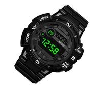 Artibetter Orologio Digitale Uomo Nero, Semplice, per Polso | Lettura Chiara in Ogni Istante, Adatto a Sport e Campus, Nero, per Attività All'aperto