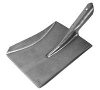 ARTIBETTER Pala Per Fiori e Cenere in Acciaio Al Carbonio, Strumento Da Giardinaggio Domestico Per Piccoli Orti e Lavori Agricoli, Vanga Quadrata Resistente e Artigianale Per Uso Prolungato