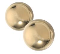 ARTIBETTER Palle per Esercizi Manuali in Ottone D’oro da 40 Mm, Set da 2 Sfere Massicce per Fitness Mano, Decorazione Feng Shui per Casa, Ufficio e Relax