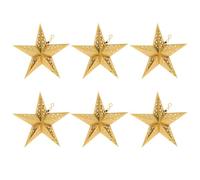 Artibetter Paralume e Ornamento di Origami a Forma di Pentagramma 6 Design Intagliato e Matrimonio Decorazione Interna per Camera
