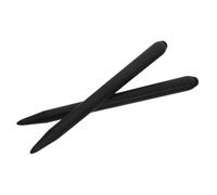 Artibetter Penna Stilo Touch Screen 2 Pezzi Per Macchina Didattica All-in-one Punta Flessibile e Base Per Touch Screen Nero