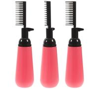 Artibetter Pettine Applicatore Denti Lisci Set 3 Pezzi per Tinta Chioma in Plastica Distribuzione Colore Uniforme Colore Casuale per Uso Professionale e Domestico