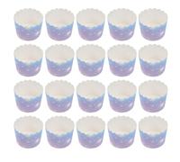 Artibetter Pirottini per Cupcake Antiaderenti 100 Effetto Sfumato, Resistenti al Uniforme del Calore per Muffin e Piccoli Dolci a Feste