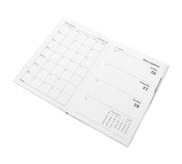 Artibetter Planner Mensile con Copertina Olografica PU Organizer Mesi Compatto per Budget Pianificazione Fitness e Gravidanza Taccuino per Lavoro e Quotidiana