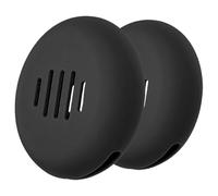 Artibetter Porta Spugna per Cosmetici in Silicone Morbido, Custodia Portatile Nera 2 Pezzi, Organizer di Bellezza Compatto per Viaggi e Custodia Protettiva per Spugnette Makeup