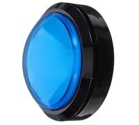 Artibetter Pulsante Gioco Quiz Blu in ABS con Luci e Allarme Buzzer, Risponditore Elettronico Facile da Usare per Competizioni e Serate di Gioco Senza Batteria Colore Casuale