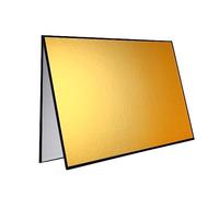 Artibetter Reflector Fotografico Pieghevole Cartone Per Still Life Accessorio Luminoso Con Superficie Specchiante e Diffusore Ottimo Per Gioielli e Fotografia Professionale