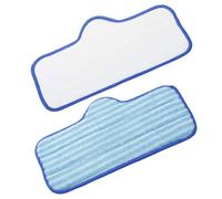 Artibetter Ricambio Panno Mop in Microfibra Blu 2 Pezzi, Lavabile e Delicato per Pavimenti, Compatibile Scopa Vapore Dupray Neat per Pulizia