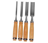 Artibetter Scalpelli Per Intaglio a Mano in Acciaio Scanalatura Semicircolare, Set Di Utensili Per Lavorazione Del Legno Per Falegnami e Artisti, Manico Resistente Anello Di Ferro